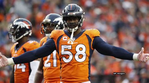 Von miller is an american footballer who plays as an outside linebacker for the 'denver broncos' in the 'national football league' (nfl). Denver Broncos' Von Miller under investigation in ...