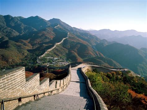 Great Wall Of China During Daytime Hd Wallpaper Wallpaper Flare