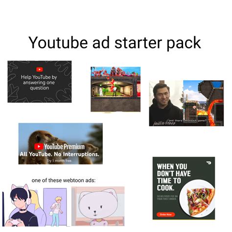 Youtube Ad Starter Pack Rstarterpacks