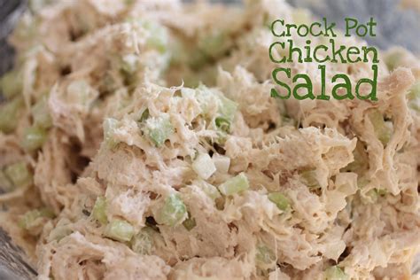 Crock Pot Chicken Salad Repeat Crafter Me
