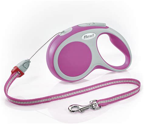 Flexi Vario Retractable Lead Cord Small 8 M Pink Uk Pet