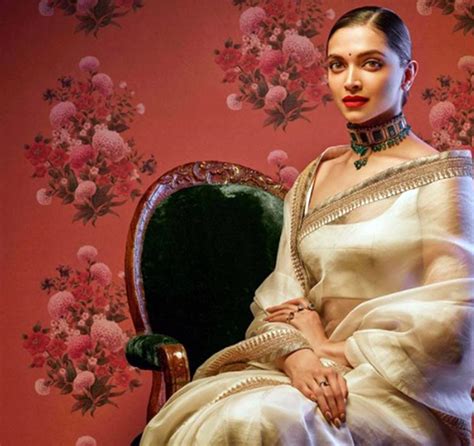 You will admire the overall richness and balance of the saree. Deepika Padukone new photoshoot