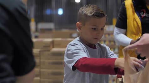Glick Cares Gleaners Food Bank Youtube