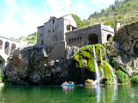 Domeizel Canoe Gorges Du Tarn Causses Lozère Tourisme