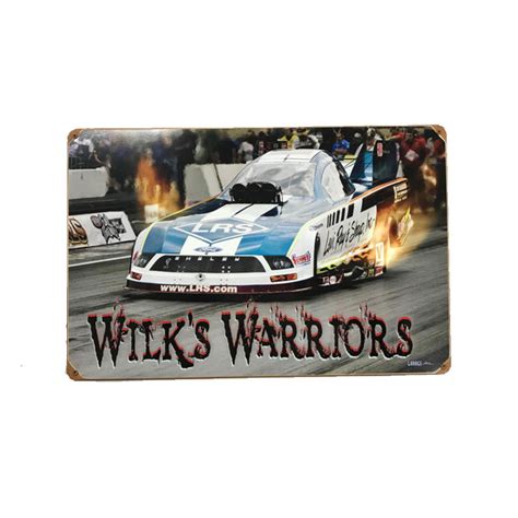 Custom Designed Sign For Tim Wilkerson Racing Custom Designed Signs