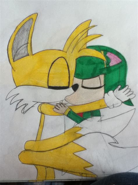 Tails is sitting there crying because he had to kill her(after he killed yes cosmo kiss tails when the world is in the hands of dr.eggman when cosmo says to shoot tails shoot. Tails X Cosmo Kiss 4 by tailsthefoxlover715 on DeviantArt