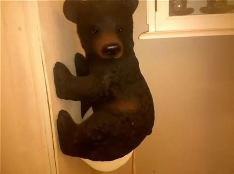 The most common funny toilet paper holder material is wood. Funny unusual toilet paper holder