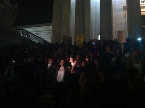 Jennifer Bendery On Twitter Powerful Scene Almost 1am Protesters Now Filling The Steps At