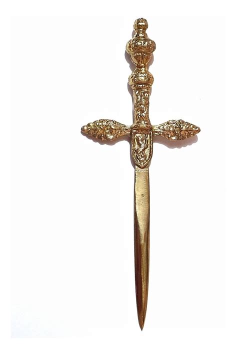Espada De San Miguel Arcangel Bronce 25cm Mercadolibre