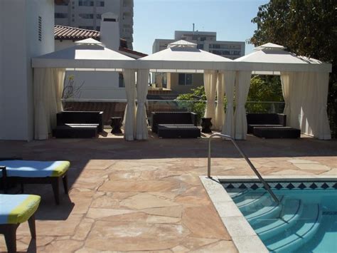 Hotel Pool Cabana Traditional Pool Los Angeles By
