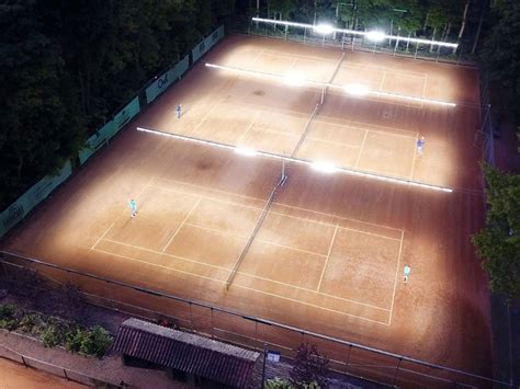 Tweener Tennis Lighting Clay Court Services
