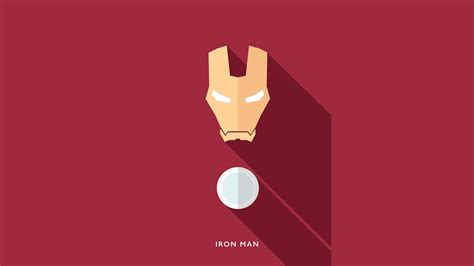 Iron Man Minimalistic Wallpapers Wallpaper Cave