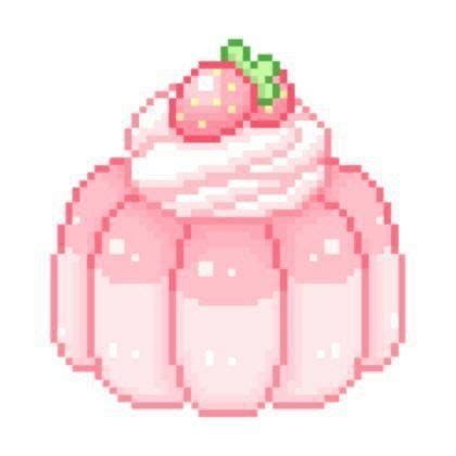 Image About Pink In Carrd By NekoSquishii Pixel Art Food Pixel Art Design