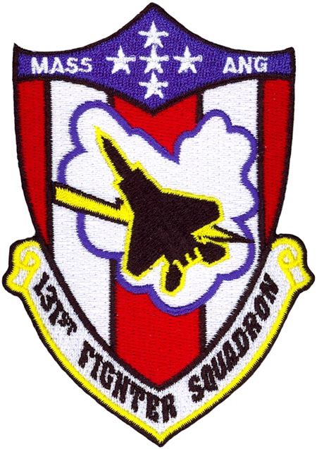 131st Fighter Squadron F 15 Mass Ang Flightline Insignia