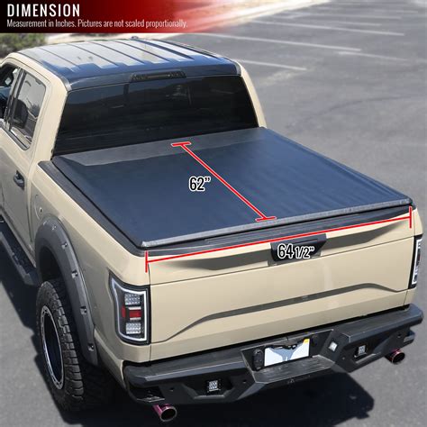 2005 2015 Toyota Tacoma 5 Ft Bed Tonneau Bed Cover Tcr Tac05 5 Mp