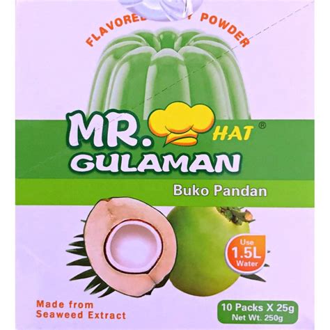 Mr Gulaman Jelly Powder 25g X 10 Grocery From Kuyas Tindahan Uk