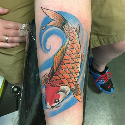 The design is large enough and covers the entire arm of the wearer. 65+ Japanese Koi Fish Tattoo Designs & Meanings - True ...