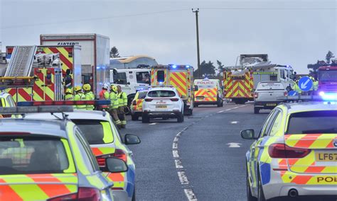 Milk Spills Across A90 And Drivers Told To Avoid Road As Tanker And