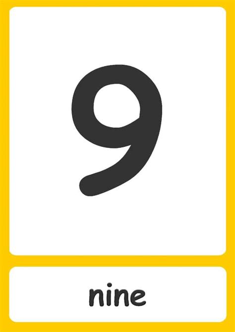 Number Words Flashcards