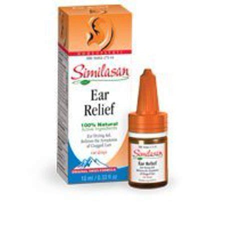 Instillation of ear drops can aggravate the painful symptoms of excessive ear wax, including some loss of hearing, dizziness and tinnitus. Ear Drops Similasan 0.33 oz Liquid - Walmart.com