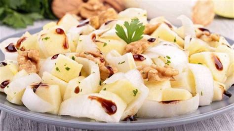 Salade D Endives Aux Pommes Et Aux Noix Facile Id E Recette