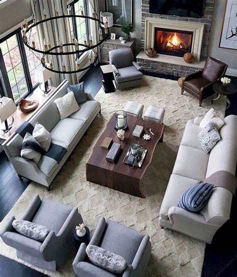 32 Awesome Living Room Design Ideas With Fireplace Large Living Room