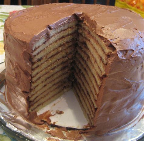 Teacher Baker Gourmet Meal Maker A 12 Layer Cake ~ An Amazing Dessert