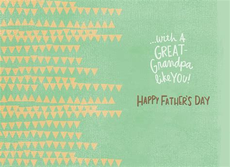 Big And Little Bear Fathers Day Card For Great Grandpa Greeting