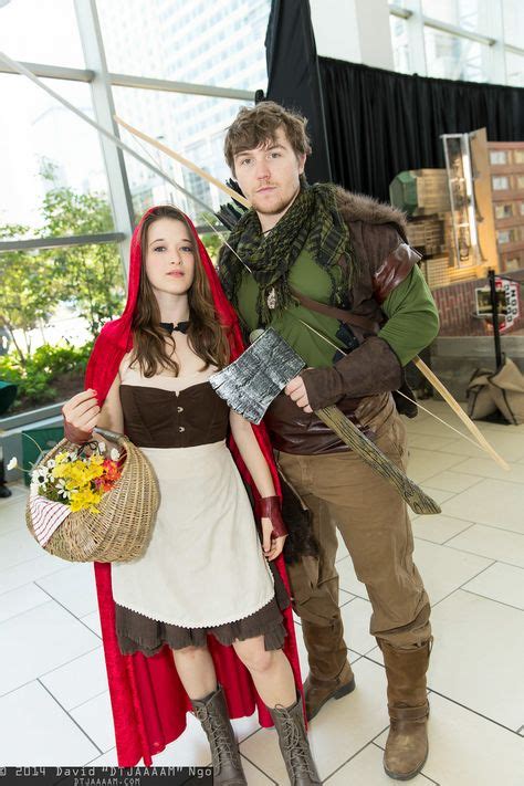 little red riding hood and huntsman denver comic con 2014 dtjaaaam couples costumes adult