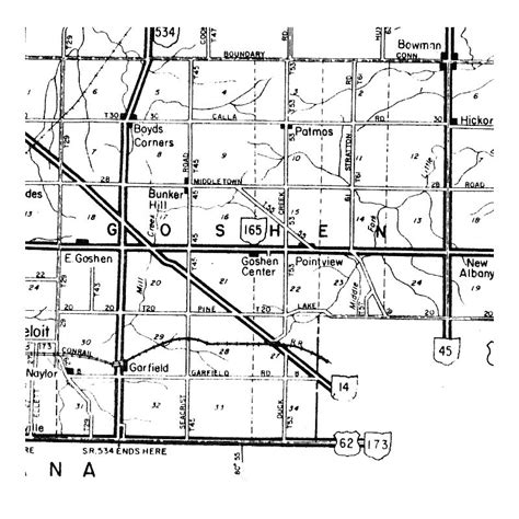 Mahoning County Ohgenweb Project Mahoning County Township Map