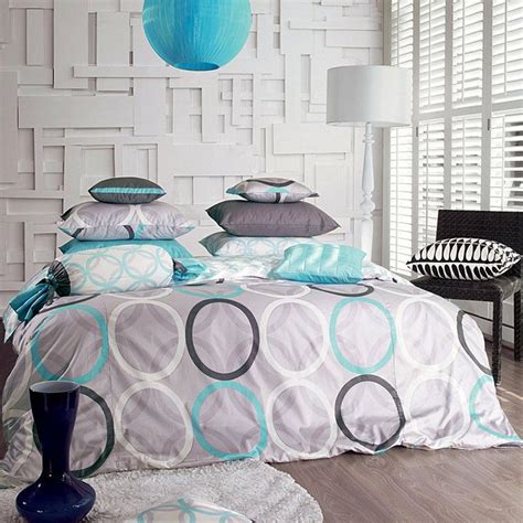 Curl up with these 8 palettes to get started. 1100TC Sateen Aqua Blue & Charcoal Gray Ring Queen Duvet ...