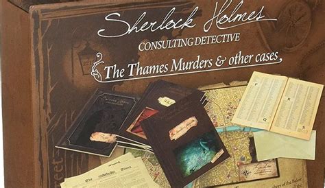 The Thames Murders And Other Cases Sherlock Holmes Board Game