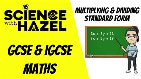 Multiplying And Dividing Standard Form Gcse And Igcse Maths Aqa