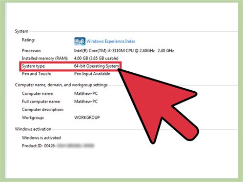 To revist this article, visit remember that windows flash drive you made earlier? How to Check Your Windows Version: 7 Steps (with Pictures)