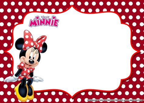 Minnie Mouse Invitation Template Printable Printable Templates