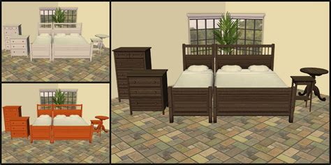 Mod The Sims 18 More Ikea Hemnes Bedroom Furniture Recolours