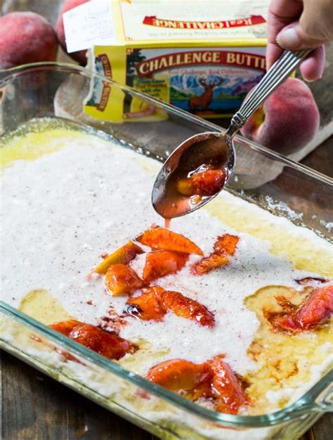 Easy Southern Peach Cobbler Spicy Southern Kitchen