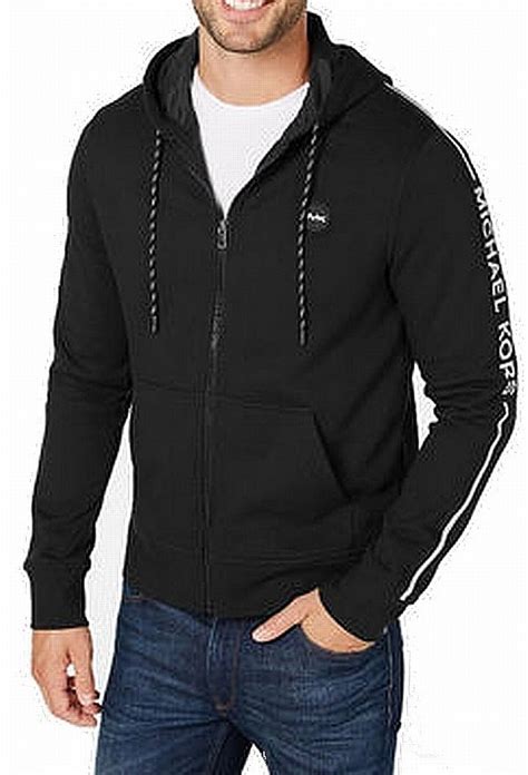 Michael Kors Hoodies And Sweatshirts Mens Hoodie Tape Logo Sleeve Full