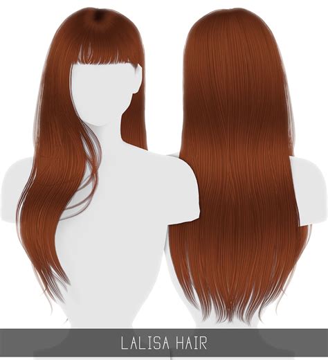 Sims 4 Hairs Simpliciaty Lalisa Hair 236