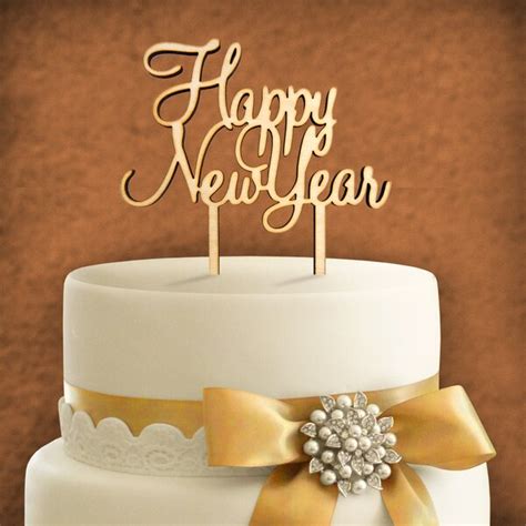 Amonogramartunlimited Happy New Year Cake Topper Wayfair