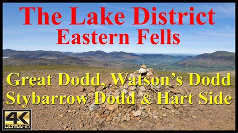 Great Dodd Watsons Dodd Stybarrow Dodd And Hart Side Lake District