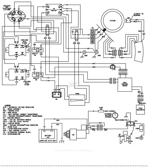 Wiring Diagram Generac Generator Wiring Diagram And Schematics