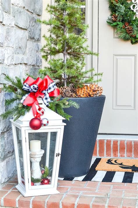 How To Decorate A Small Porch For Christmas Stonegable