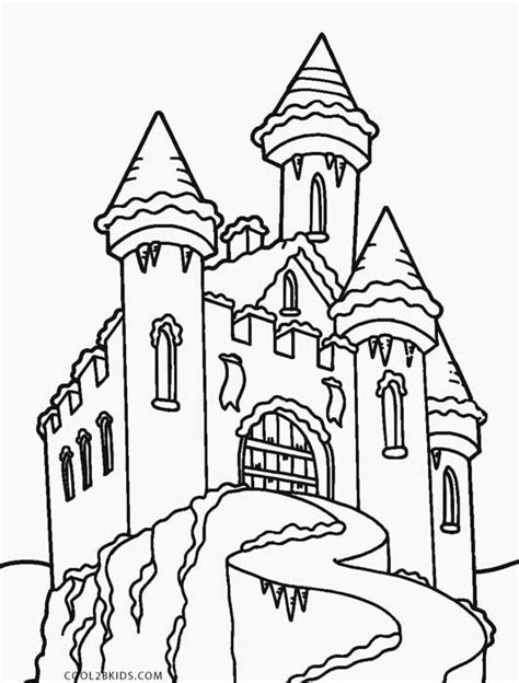 Amazing drawings pictures color optical illusions castle coloring page castle drawing coloring books color castle medieval. Printable Castle Coloring Pages For Kids