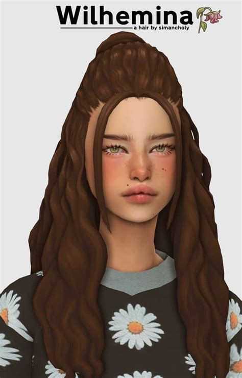 The Ultimate List Of Sims 4 Cc Hair Female I Cant Play Without