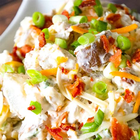 Loaded Baked Potato Salad This Is Not Diet Food
