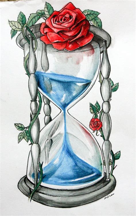 Broken Hourglass Drawing Draw The Support On The Opposite Side