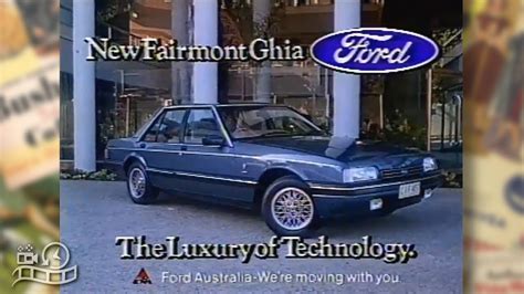 Ford Fairmont Ghia S Advertisement Australia Youtube