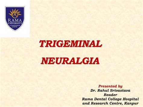 Trigeminal Neuralgia Ppt