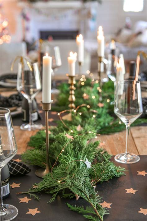 festive new year s eve tablescape in black and gold new years eve decorations new years eve